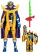 Figura Power Rangers Dino Fury Gold Ranger modo Dino Master