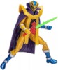 Figura Power Rangers Dino Fury Gold Ranger modo Dino Master