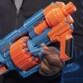 Lanzador a bombeo Nerf Elite 2.0 Shockwave RD-15 con tambor rotatorio