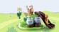 Playmobil 1.2.3 – Winnie the Pooh y Tigger con jardín de abejas