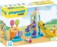 Playmobil  Parque de juegos con tobogán gigante y personajes 