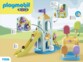 Playmobil  Parque de juegos con tobogán gigante y personajes 