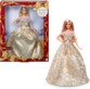 Muñeca Barbie Signature Holiday 2025 rubia con vestido plata y oro