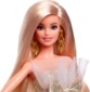 Muñeca Barbie Signature Holiday 2025 rubia con vestido plata y oro