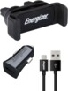 Soporte para smartphone para rejilla con cargador 5 W y cable Micro-USB