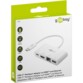 Adaptador USB-C multipuerto HDMI, RJ45, USB-A y USB-C PD