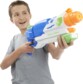 Super Soaker Barrage con 3 modos de chorro