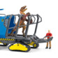 Schleich DINOSAURS Vehículo de Captura Dino con Dakotaraptor y Ranger Flynn