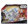 jouet hero mashers star wars x wing transformable en vehicule terrestre