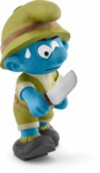 Figurine en résine "Les Schtroumpfs dans la jungle" : Le schtroumpf aventurier de la marque Schleich