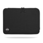 Housse pour ordinateur de 13" en coton de couleur noir